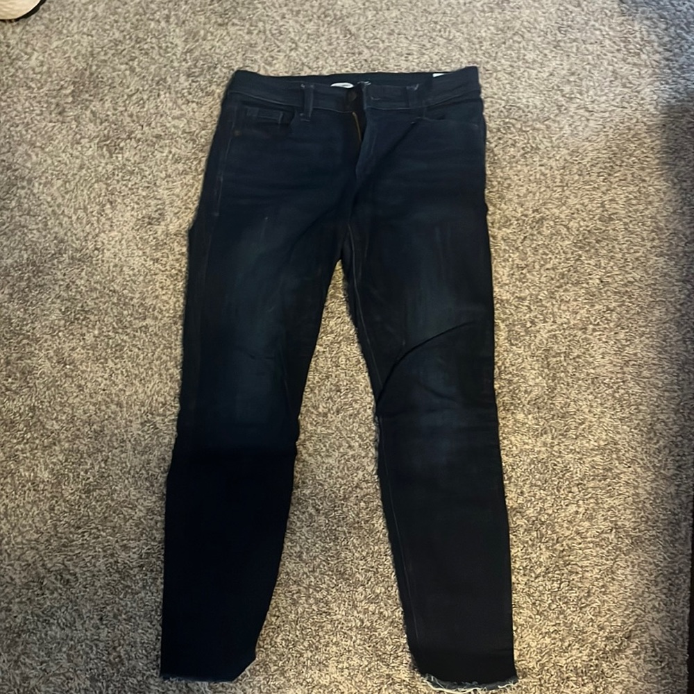 Old Navy dark blue jeans cute